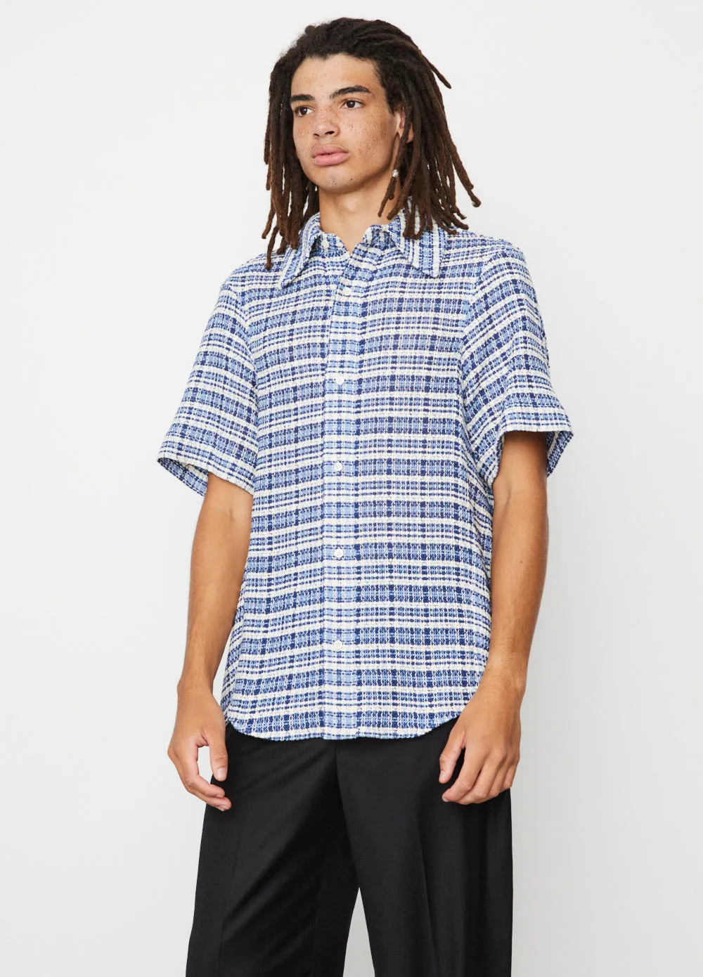Checked Short Sleeve Shirt