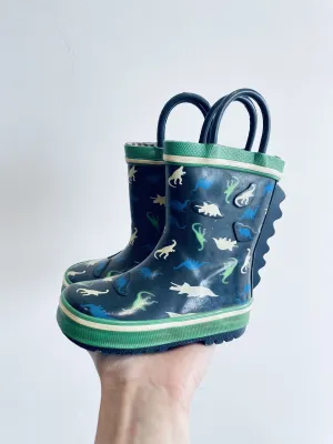 Dinosaur Rain Boots // 5 Toddler