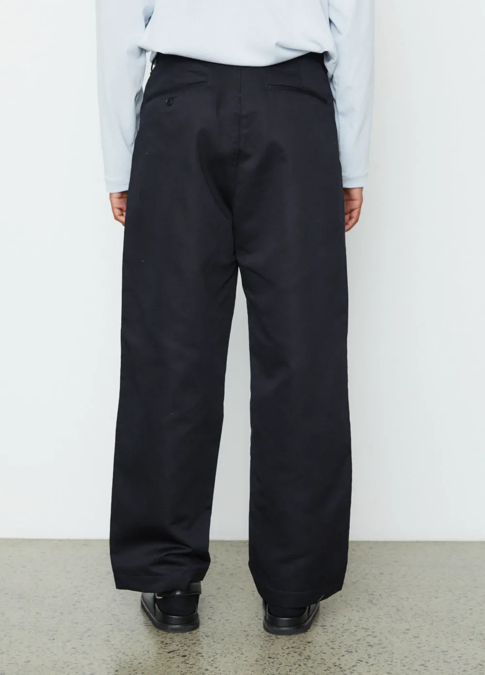Inverted Box Pleat Pants