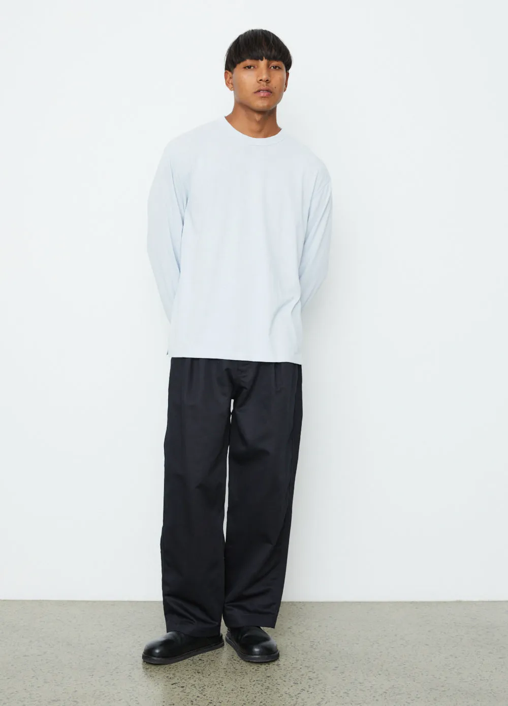 Inverted Box Pleat Pants