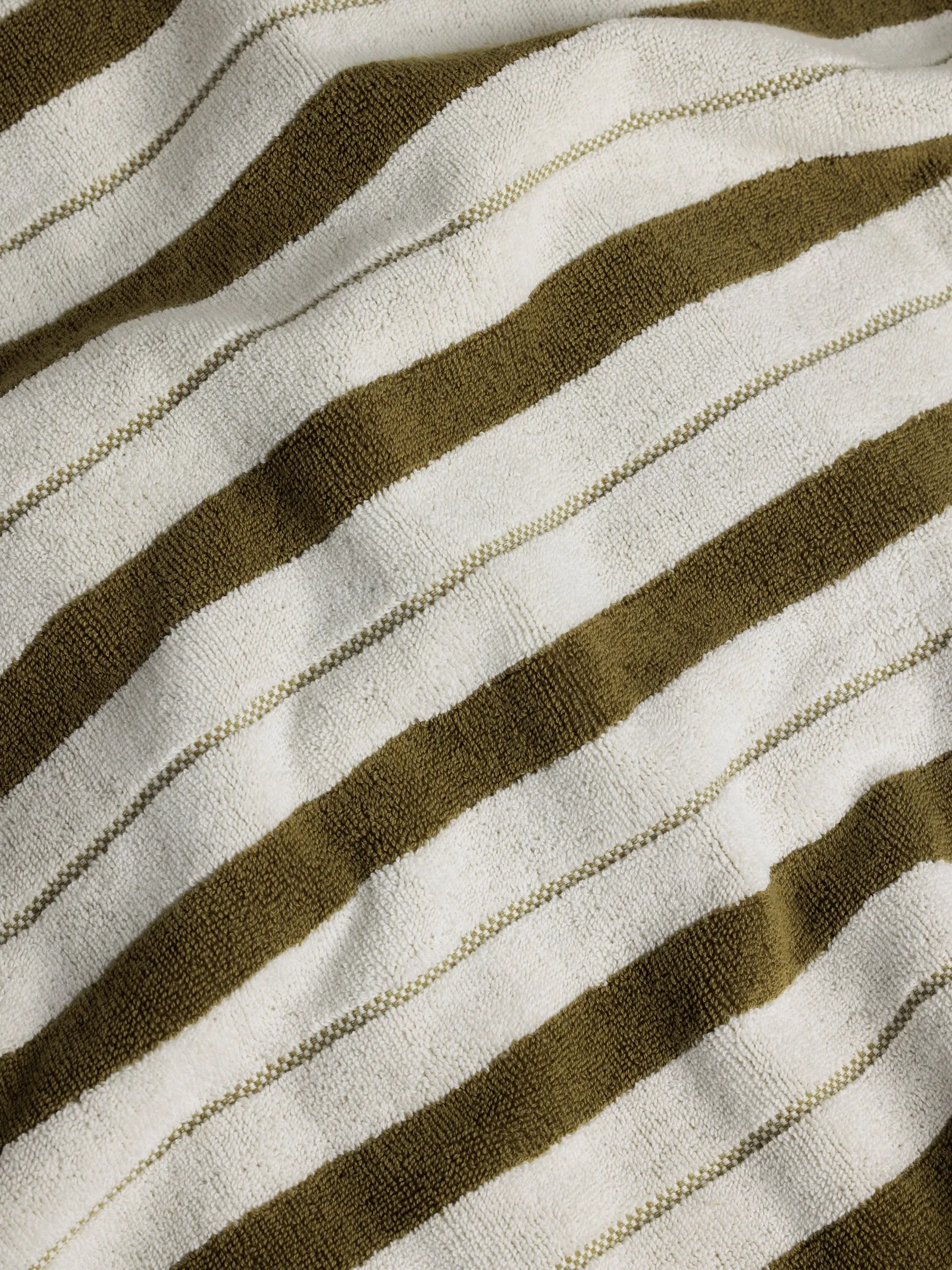 Madison Bath Sheet - Caper/Chalk