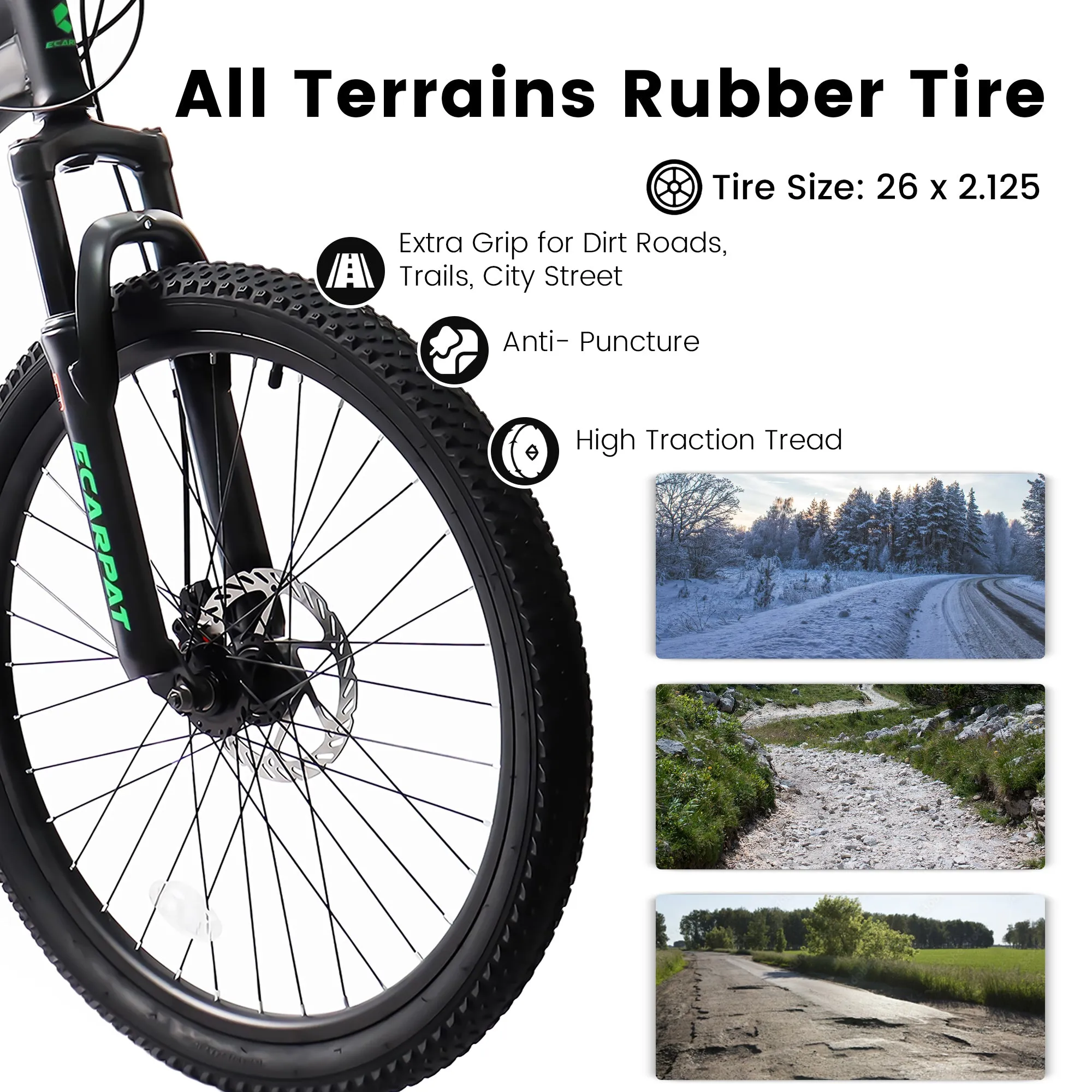 Mountain Bike 26 inch wheels, carbon steel frame disc brake